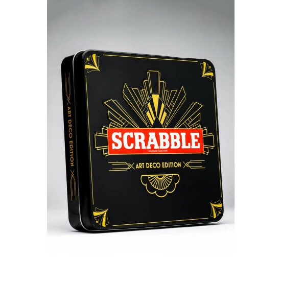Asmodee Scrabble Art Deco Tin For Unisex 8 Asmodee Scrabble Art Deco Tin For Unisex - Image 7