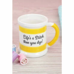 Boxer Games Life&apos;s A Stitch Sewing Mug For Unisex -Find Me A Gift Store unnamed file 1039