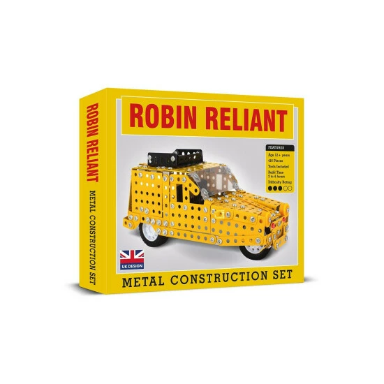 Coach House Partners Robin Reliant Model Metal Construction Set For Unisex 3 Coach House Partners Robin Reliant Model Metal Construction Set For Unisex