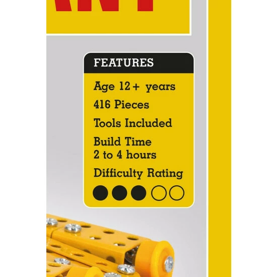 Coach House Partners Robin Reliant Model Metal Construction Set For Unisex 5 Coach House Partners Robin Reliant Model Metal Construction Set For Unisex - Image 3