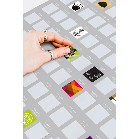 Gift Republic 100 Gins Scratch Off Bucket List Poster For Unisex 4 Gift Republic 100 Gins Scratch Off Bucket List Poster For Unisex - Image 2