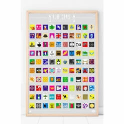 Gift Republic 100 Gins Scratch Off Bucket List Poster For Unisex 15 Gift Republic 100 Gins Scratch Off Bucket List Poster For Unisex -Find Me A Gift Store unnamed file 1180