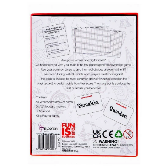 Boxer Games Biggest Loser! Game For Unisex 6 Boxer Games Biggest Loser! Game For Unisex - Image 4