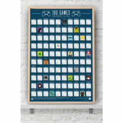 Gift Republic 100 Gaming Bucket List For Unisex