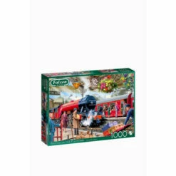 James Galt Waiting On The Platform 1000 Piece Jigsaw Puzzle For Unisex