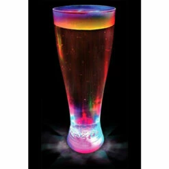 Find Me A Gift Strobing Beer Glass For Unisex