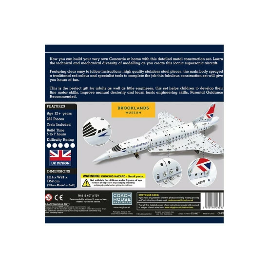 Coach House Partners Concorde Model Construction Set For Unisex 6 Coach House Partners Concorde Model Construction Set For Unisex - Image 4