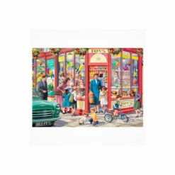 James Galt Deluxe Corner Shops 4 Pack 1000 Piece Jigsaw Puzzle For Unisex -Find Me A Gift Store unnamed file 1423