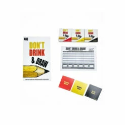 University Games UK Ltd Don&apos;t Drink & Draw Party Drinking Game For Unisex -Find Me A Gift Store unnamed file 1546