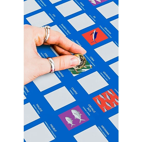 Gift Republic 100 Fish To Catch Scratch Off Bucket List Poster For Unisex 4 Gift Republic 100 Fish To Catch Scratch Off Bucket List Poster For Unisex - Image 2