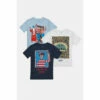 Where&apos;s Wally Can You Find Him Boys T-Shirt 3 Pack For Male