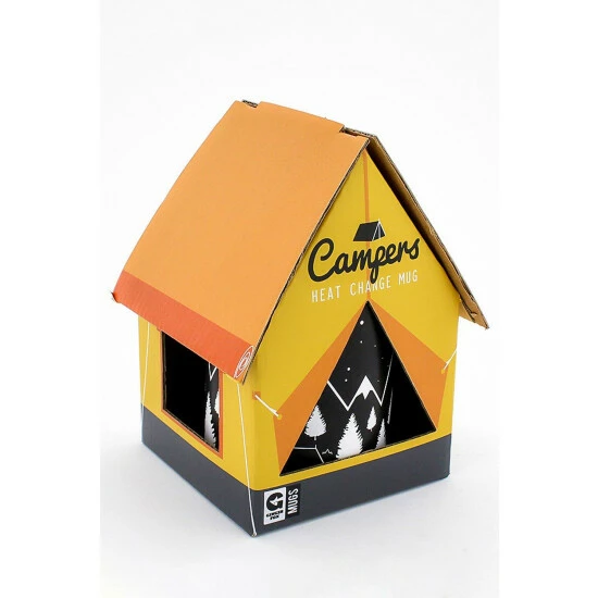 Ginger Fox Campers Heat Change Mug For Unisex 4 Ginger Fox Campers Heat Change Mug For Unisex - Image 2