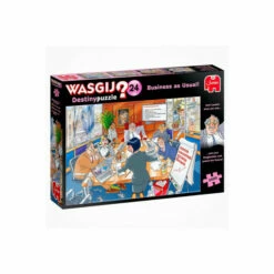 James Galt Wasgij Destiny 24 Business As Usual 1000 Piece Jigsaw Puzzle For Unisex