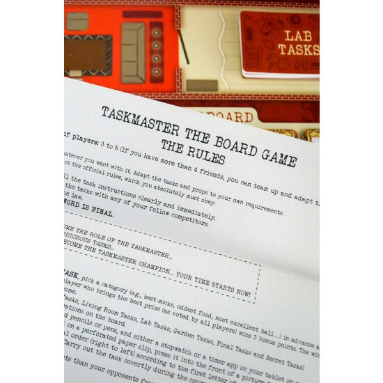 Ginger Fox Taskmaster Board Game For Unisex 6 Ginger Fox Taskmaster Board Game For Unisex - Image 4