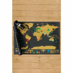 Luckies Scratch Map Deluxe Edition For Unisex