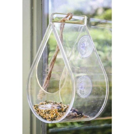Wildlife World Ltd Dewdrop Window Bird Feeder For Unisex 4 Wildlife World Ltd Dewdrop Window Bird Feeder For Unisex - Image 3