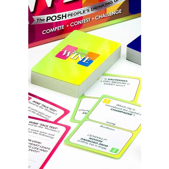 Boxer Games A Game Of Wine Card Game For Unisex 4 Boxer Games A Game Of Wine Card Game For Unisex - Image 2