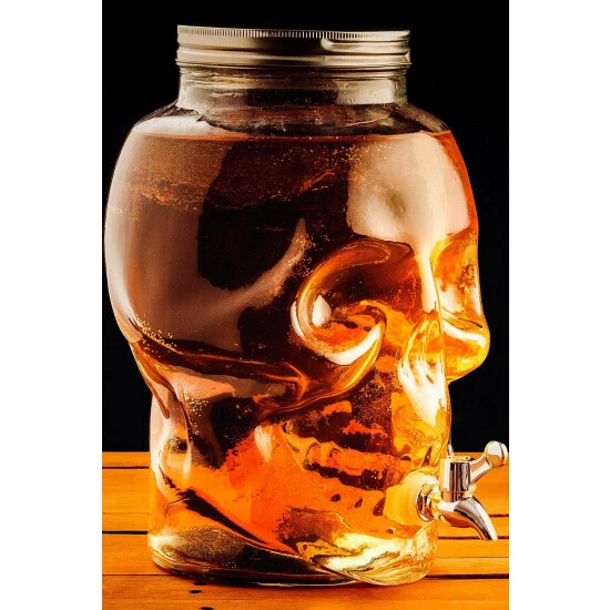 Find Me A Gift Large Skull Drinks Dispenser For Unisex 2 Find Me A Gift Large Skull Drinks Dispenser For Unisex