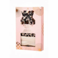 Aroma Home Leopard Print Fur 2l Hot Water Bottle And Eye Mask Gift Set For Unisex -Find Me A Gift Store unnamed file 258