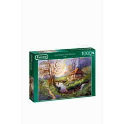 James Galt Cottage In The Woods 1000 Piece Jigsaw Puzzle For Unisex