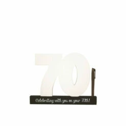 Royal County 70 Birthday Signature Number For Unisex