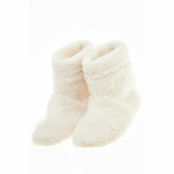Aroma Home Cream Teddy Slipper Boots For Female -Find Me A Gift Store unnamed file 489