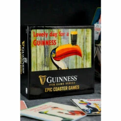 Guinness Coaster Games - 12 Classic Pub Games For Unisex