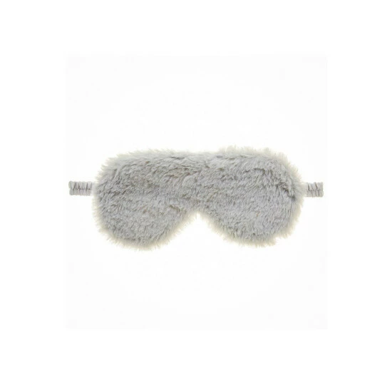 Aroma Home Grey Faux Fur Eye Mask & Pillow Spray Set For Unisex 4 Aroma Home Grey Faux Fur Eye Mask & Pillow Spray Set For Unisex - Image 2