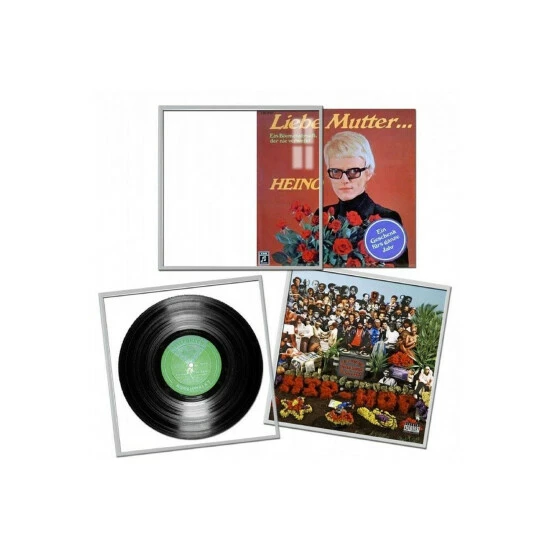 Find Me A Gift Record Album Frame - Silver 32cm For Unisex 6 Find Me A Gift Record Album Frame - Silver 32cm For Unisex - Image 4