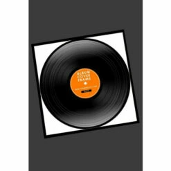 Find Me A Gift Record Album Frame - Black 32cm For Unisex