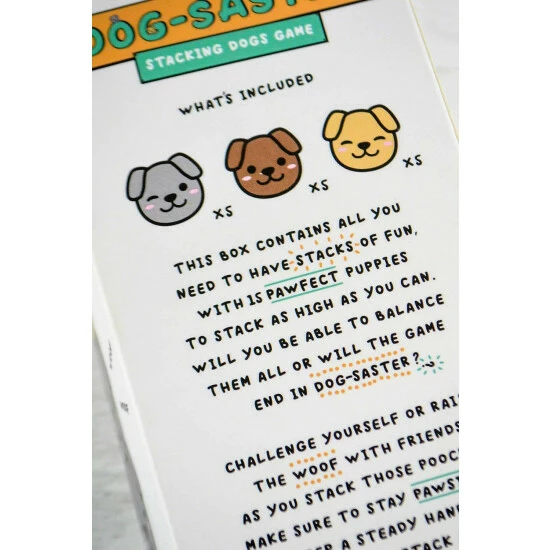 Gift Republic Dogsaster Dog Stacking Game For Unisex 4 Gift Republic Dogsaster Dog Stacking Game For Unisex - Image 2